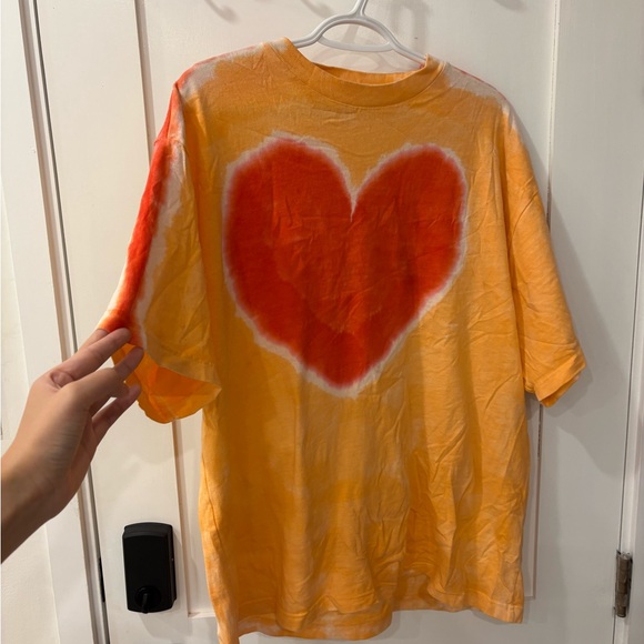 Acne Studios Tops - Acne Studios Heart Tie Dye Oversized T-Shirt (as seen on Hailey Bieber)